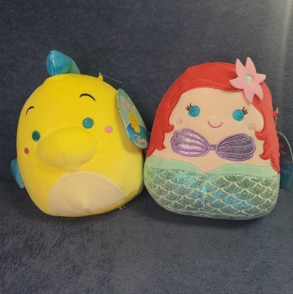 Kellytoy Toys Bnwt Disneys The Little Mermaid Ariel Flounder